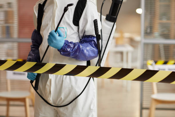 Professional Blood Cleanup technician working in Hinckley, UT